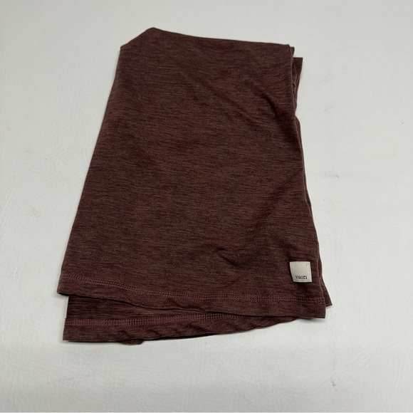 Vuori Lux Performance Racerback Tank Chestnut Heather size L - Picture 9 of 9